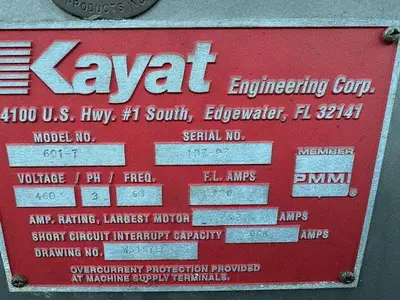 USED KHS KISTERS / KAYAT 601-T