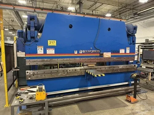 Used 2005 ACCURPRESS 7400-14 Press Brakes Florida US | Southern Fabricating Machinery Sales, Inc. #1176163