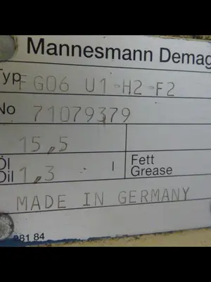 USED MANNESMANN DEMAG FG06 U1-H2-F2