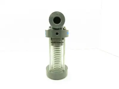 Plast-o-matic RS075V-NC 3/4" Shutoff Valve Spring Return NC Pneumatic Powered