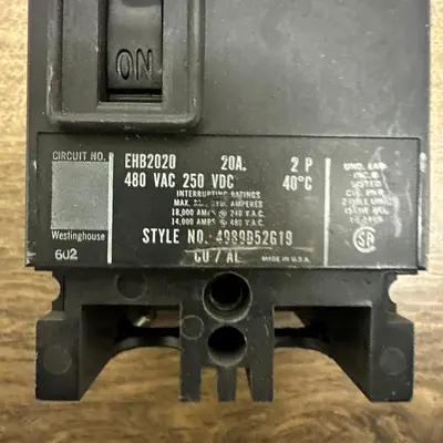 USED WESTINGHOUSE EHB2020
