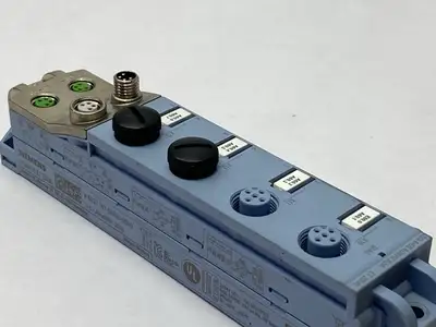 USED SIEMENS SIMATIC ET 200AL DIGITAL I/O MODULE 4X M12 0.5A 24V