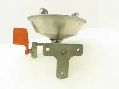 Guardian G1724 Wall Mount Eye/Face Wash Station Stainless Steel Bowl 4-Sprayer