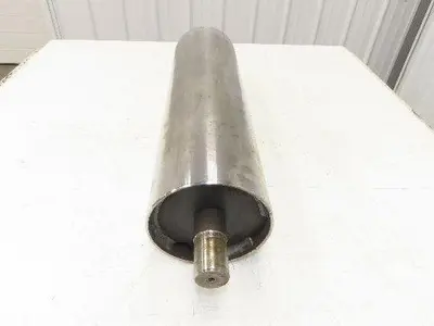 Hytrol 6"x 20.25" Crowned Take-Up Pulley for 24" Conveyor 21"BF 1-7/16" Shaft