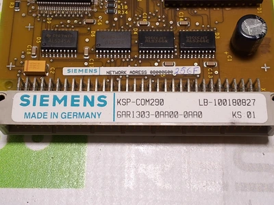 SIEMENS KSP-COM290 CONNECTION CIRCUIT BOARD