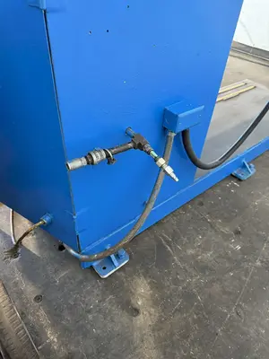 54" JETLINE MODEL #SWC-3A SEAM WELDER WITH SYNCROWAVE 250DX WELDER: YOBRO #23913