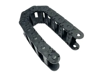 USED IGUS E-CHAIN CABLE CARRIER 11-LINKS 18" OVERALL LENGTH