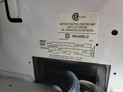 USED SQUARE D MODEL 6