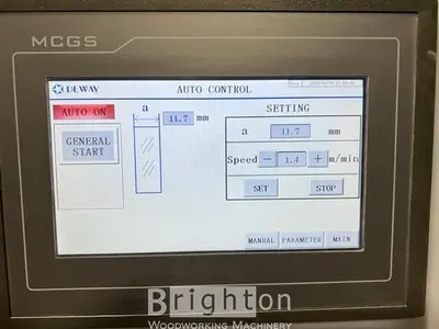 USED 2019 DEWAY MACHINERY CO., LTD. DZJ13 LIGHTLY USED, LIKE NEW, POLISHING MACHINE.