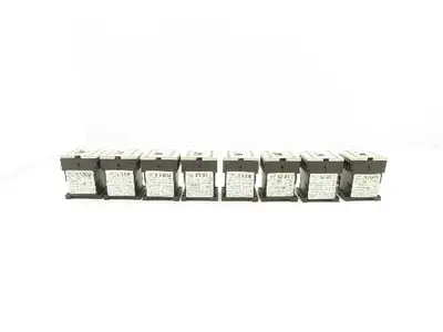 Siemens 3RT1016-1BB41 Contactor 24VDC Coil 9A 400VAC 4kW 3Pole Lot Of 8