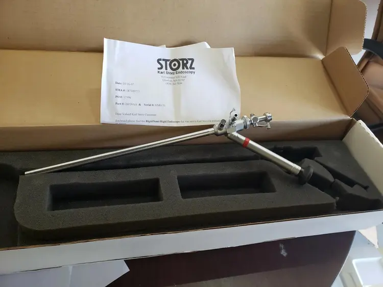 Used Karl Storz Karl Storz 26038AA Hopkins Rigid Laparoscope Endoscopy Texas US | PT Medical Technologies #1458971