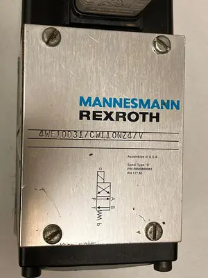 Used REXROTH 4WE10D31/CW110NZ4/V Solenoid Valves Ohio US | Surplus Asset Holdings #1247178