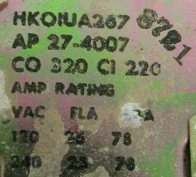 NEW ROBERTSHAW AP27-4007 PRESSURE CONTROL HKOIUA267 AP274007