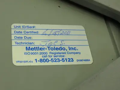 Mettler Toledo PACT-S Scale Touch screen with Printer Impact S