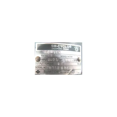 USED SUMITOMO SM-CYCLO INLINE GEAR REDUCER - 8:1