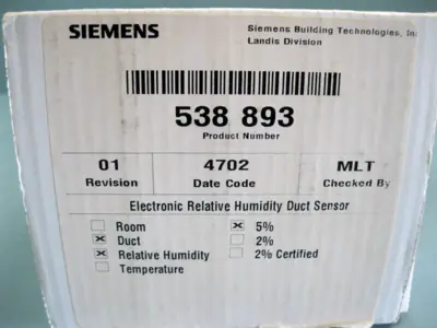 NEW Siemens 538893