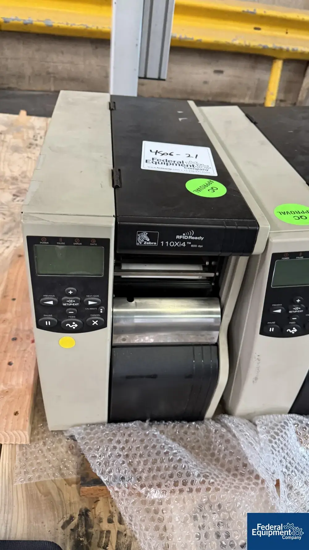USED Zebra Zebra Printer, Model 110Xi4