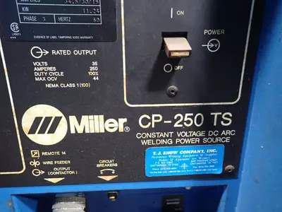 USED MILLER CP250 TS
