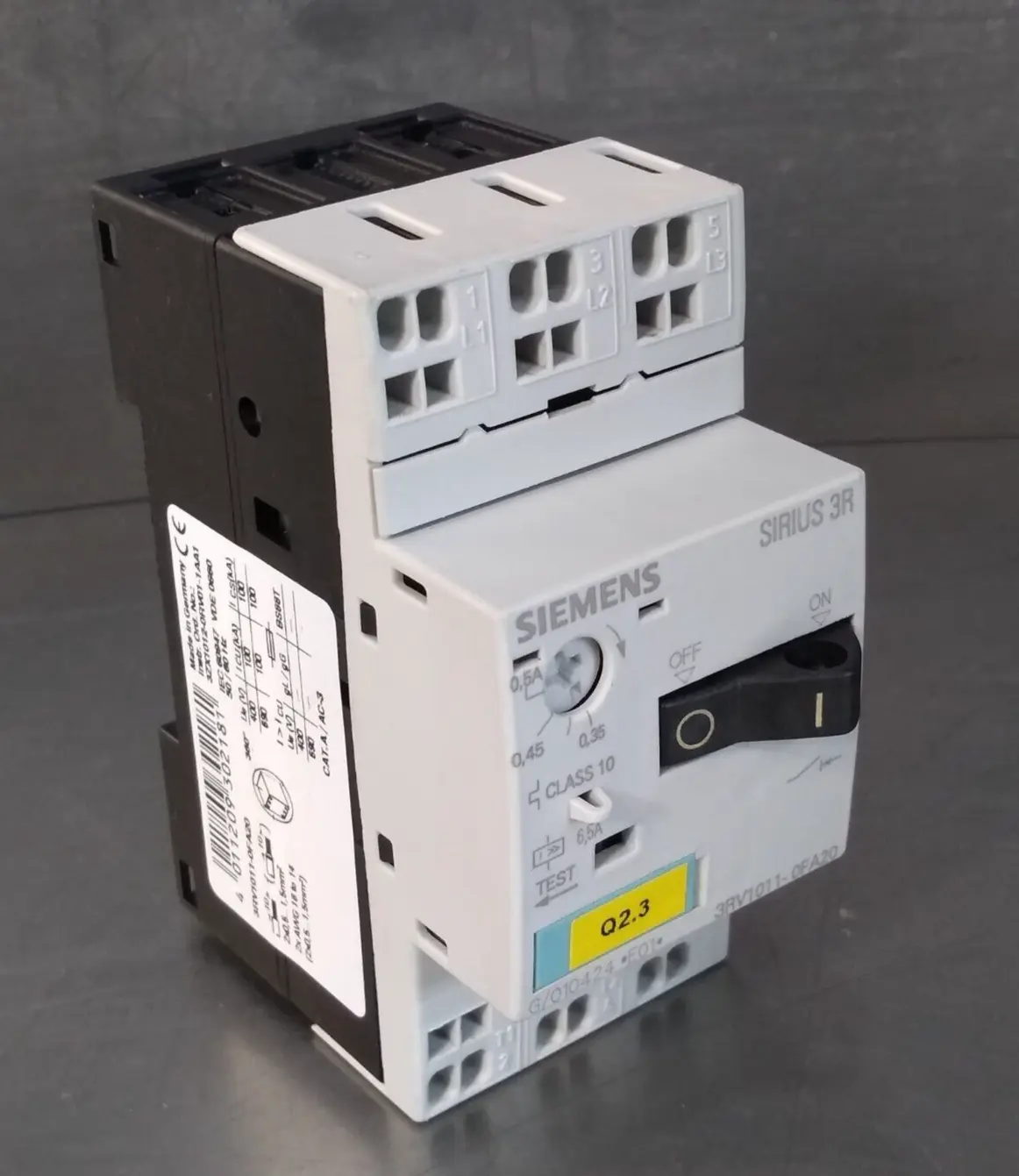 Siemens 3RV1011-0FA20 Starter Switch Loc4E26