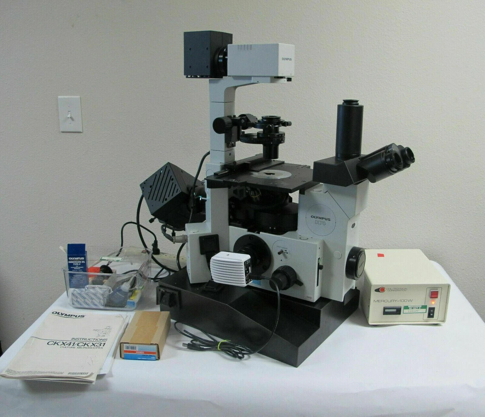 Used Olympus IX70-S8F Microscopes California US | Amiron Machinery #1096568