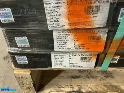 Pallet of Mixed Vinyl Flooring