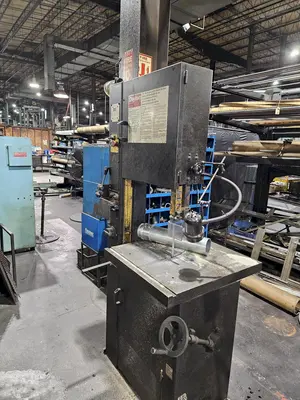 18" DAYTON MODEL #4TK02 VERTICAL BANDSAW W/ BLADE WELDER: YOBRO #23855