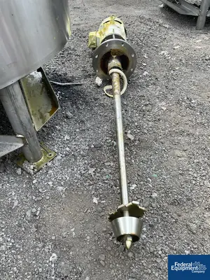 USED Lee Industries 360 Gal Lee Reactor, 304 S/S, 20/100#