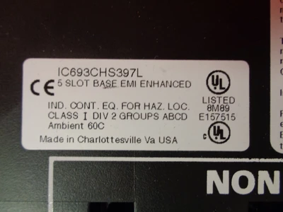 USED GE IC693CHS397L