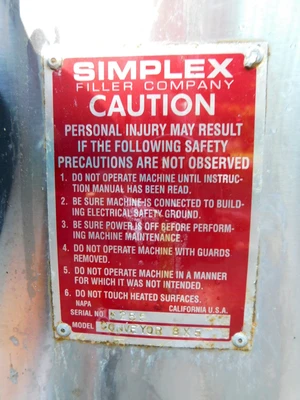 Used SIMPLEX CONVEYOR CONVEYOR 8 X 5 Table Top Chain Conveyors New Jersey US | Champion Trading Corporation #1306966