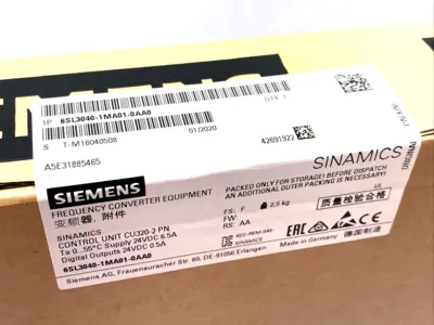 NEW SIEMENS 6SL3040-1MA01-0AA0, SINAMICS, CU320-2
