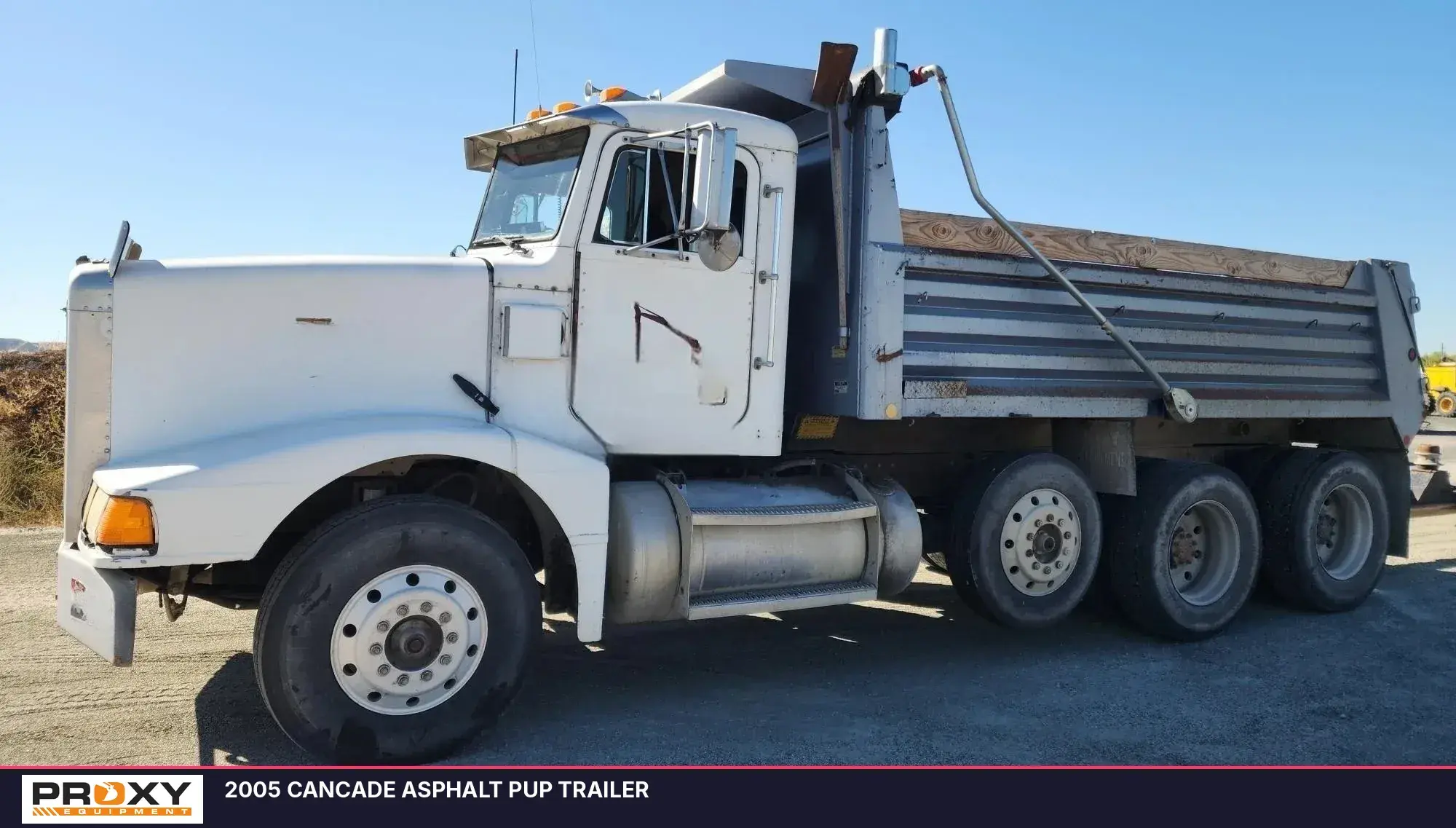 Used 2005 CANCADE ASPHALT PUP TRAILER Dump Trailers Idaho US | Proxy Equipment #1426072