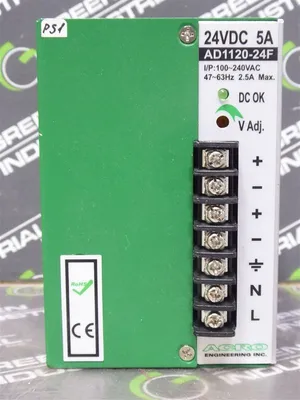 Acro Engineering, Inc. AD1120-24F Power Supply Module 24VDC 5A Used
