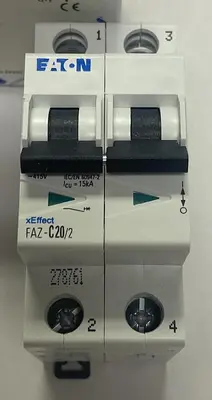 Used EATON FAZ-C20/2 Miscellaneous Equipment (Electrical & Power) | Surplus Asset Holdings #1190978
