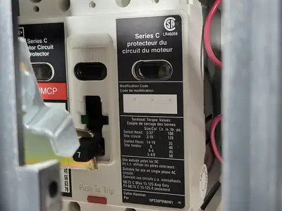 2hp, 600V, 7A, FVNR Starter, Size 1