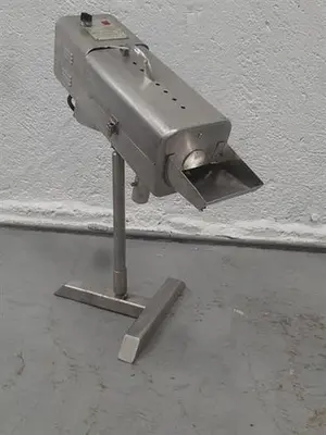 BWI Manesty stainless steel table deduster.