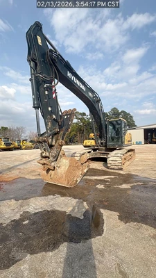 Used 2022 HYUNDAI HX300AL Crawler Excavators Texas US | National Equipment Dealers #1422427