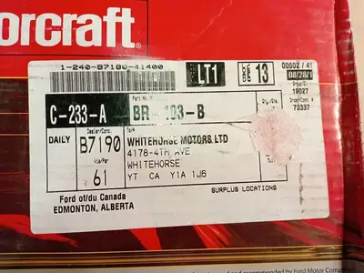 NEW MOTORCRAFT BR-103-B
