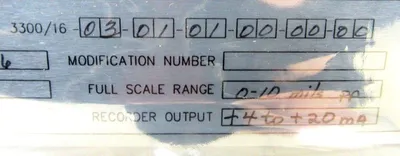 NEW BENTLY NEVADA 3300/16-03-01-01-00-00-00 DUAL VIBRATION MONITOR 81545-01