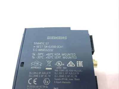 USED SIEMENS SIMATIC ET 200SP ANALOG INPUT MODULE AI 4XRTD/TC