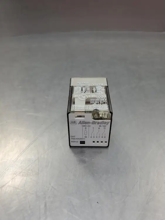 Used Allen-Bradley 700-HA33A1 Ser. D Ice Cube Relay, 11-Pin, 10A Relays & Switches | Palmetto Automation #1156016