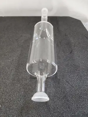 DWG# 06-0091 REV F CHAMBER , PLASMA , QUARTZ