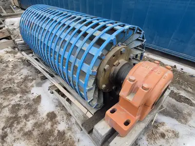 Tail Spiral Flat Conveyor Pulley CV02, CV03