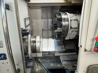 2011 OKUMA GENOS L300-M CNC Turning Centers, Horizontal CNC Turning / Live Milling | Machinery Management (3)
