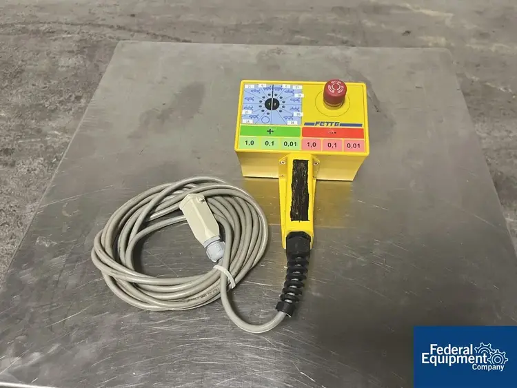 Used Fette Fette Handbediengerat 1 Control Panel Tablet Equipment (Misc) Ohio US | Federal Equipment Company #126856