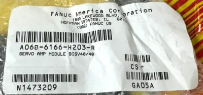 USED FANUC A06B-6166-H203-R