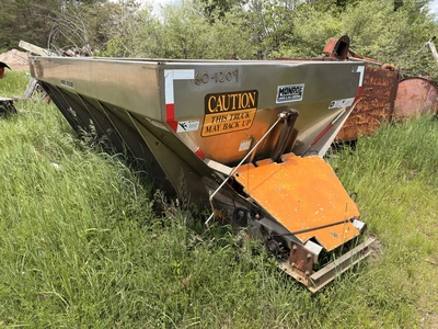 Used MONROE 14' SALT / SAND SPREADER Misc Spreaders Michigan US | Miedema Asset Management Group #1282479