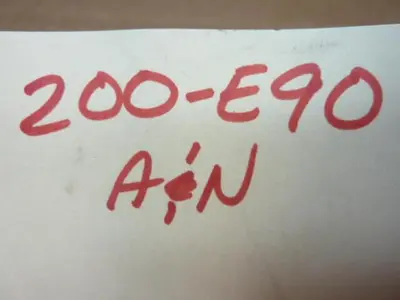 USED A & N CORPORATION 200-E90