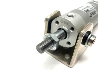 USED SMC PRECISION SMOOTH CYLINDER, ROUND BODY