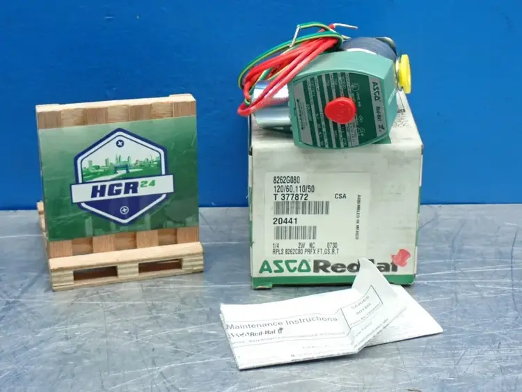 New | in-Stock ASCO 8262G080 Valves/Fittings | HGR 24 #732745