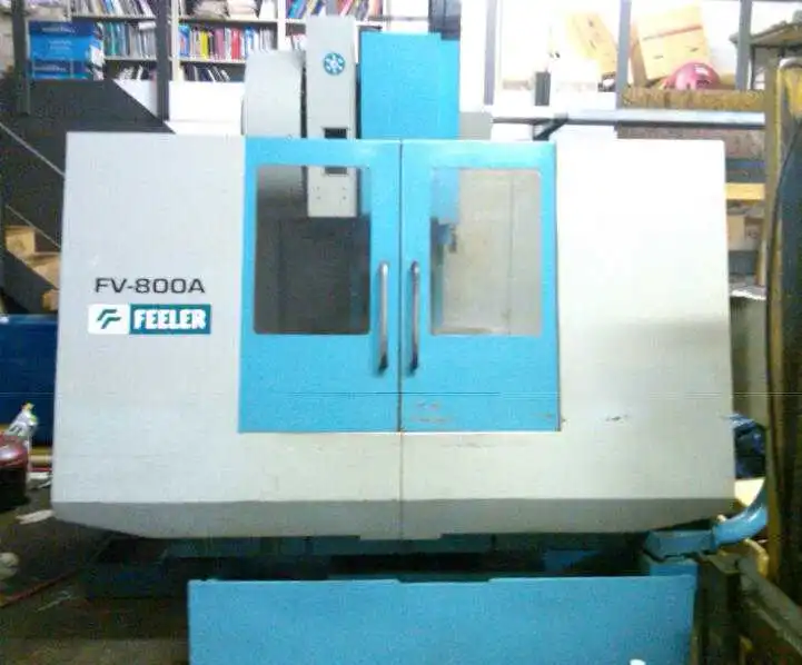 Feeler FV-800A Vertical Machining Center, New 1996